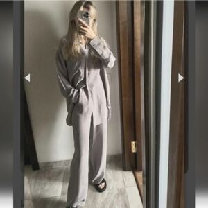 ZARA PANTS FLUID MINIMALIST SIZE XS